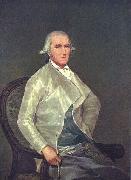 Francisco de Goya Portrat des Francisco Bayeu oil painting artist